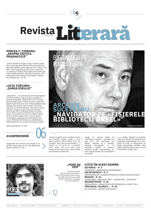 ANUL X | NUMĂRUL 6 (83) | NOIEMBRIE-DECEMBRIE | 2024