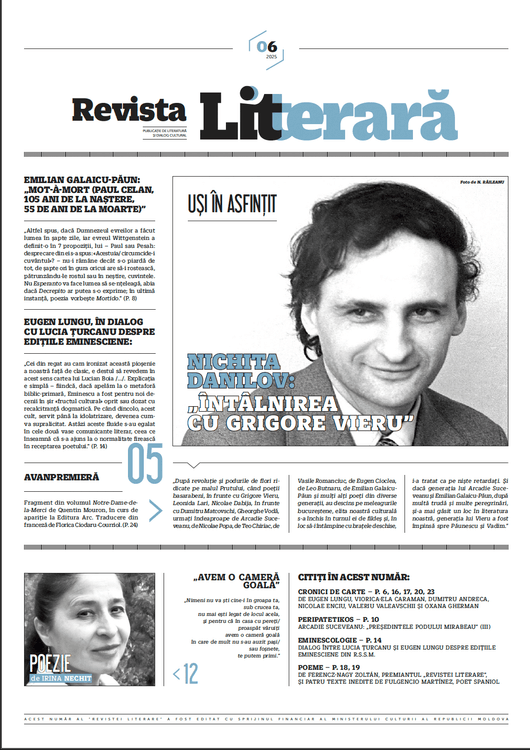 ANUL XI | NUMĂRUL 6 (89) | NOIEMBRIE-DECEMBRIE | 2025