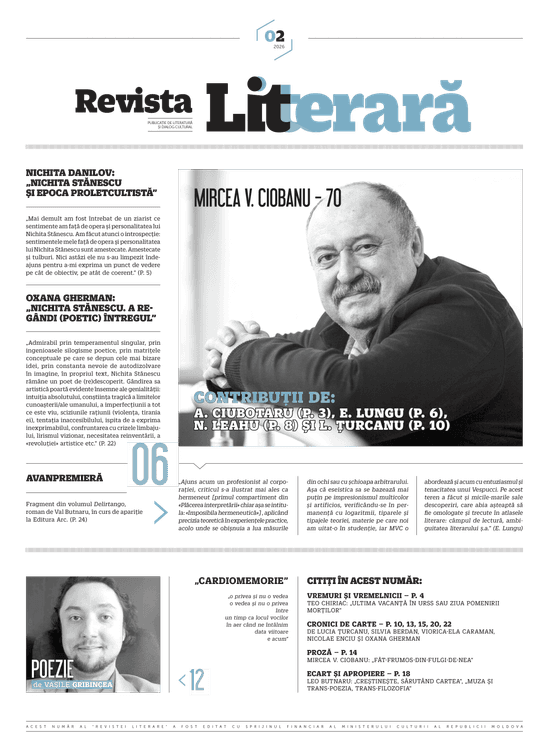 ANUL XII | NUMĂRUL 2 (91) | MARTIE-APRILIE | 2026